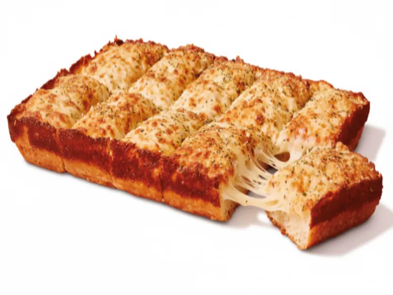 Italian Cheese Bread with melted cheese and golden baked crust